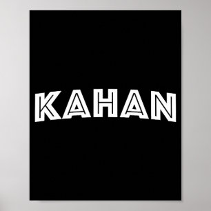 Kahan poster