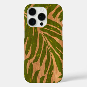 Kahanu Palm hawaïen Faux bois en Coque vert