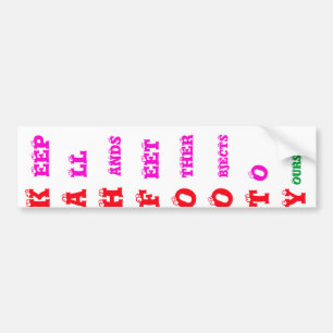 KAHFOOTY BUMPER STICKER