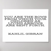 Kahlil Gibran Motivational Poster