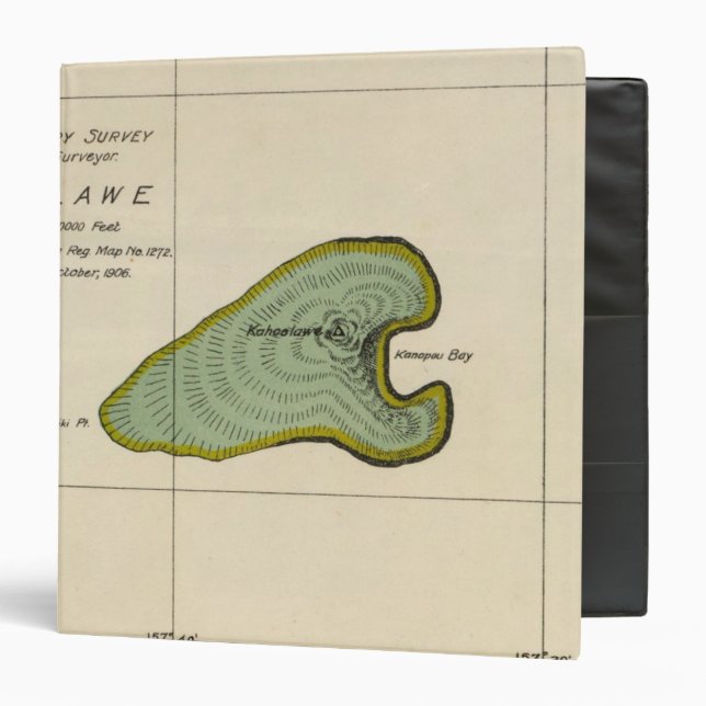 Kahoolawe, Hawaii Binder (Front/Inside)