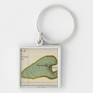 Kahoolawe, Hawaii Keychain
