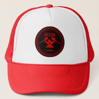 Kai Elua Outrigger 2013 | Red Logo Trucker Hat