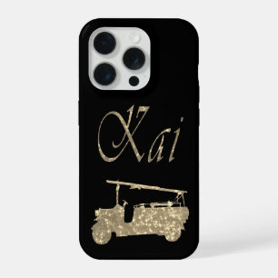 Kai Name With Fire Truck, iPhone 15 Pro Case