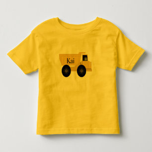 Kai Yellow Dump Truck T-Shirt