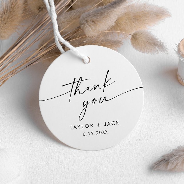 KAIA Minimalist Wedding Favour Tag (Creator Uploaded)