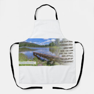 Kaibab Lake Custom Personalized 15 oz. Apron