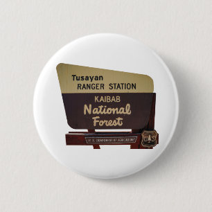 Kaibab National Forest 2 Inch Round Button