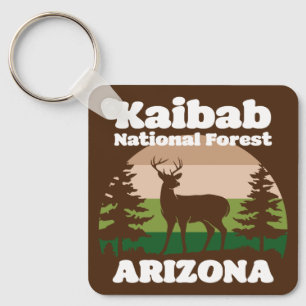 Kaibab National Forest Arizona Keychain