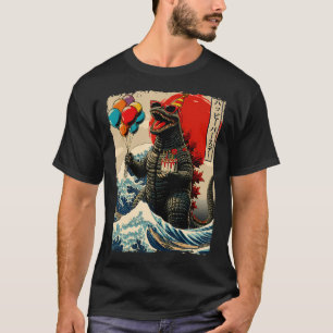 Kaiju Birthday Party Japanese Art Lovers Monster M T-Shirt