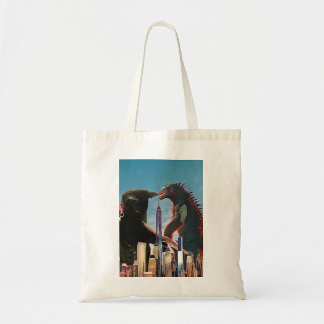 Kaiju Cats Tote Bag (Front)