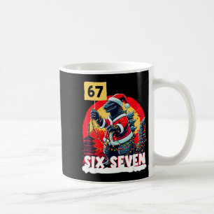 Kaiju Christmas 67 Santazilla Japanese Monster Din Coffee Mug