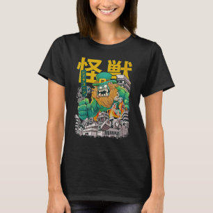 Kaiju Leprechaun Japanese  Monster St Patricks Day T-Shirt