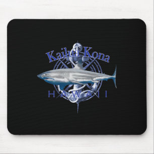 Kailua Kona Hawaii Nautical Sailing Boating Mouse Pad