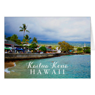 Kailua Kona Pier Hawaii Art numérique de peinture 