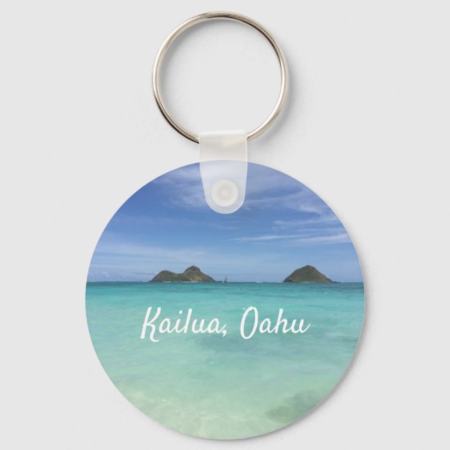 Kailua, Oahu Keychain (Front)