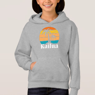 Kailua Rétro Vintage Sweat à capuche