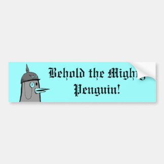 Kaiser Penguin Bumper Sticker