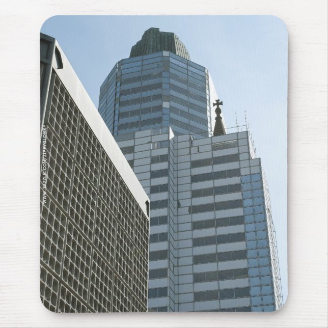 Kaiser Wilhelm Memorial or Gedaechtniskirche Mouse Pad (Front)