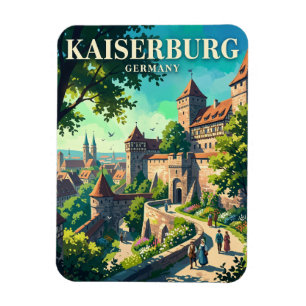 Kaiserburg Nürnberg Germany Magnet