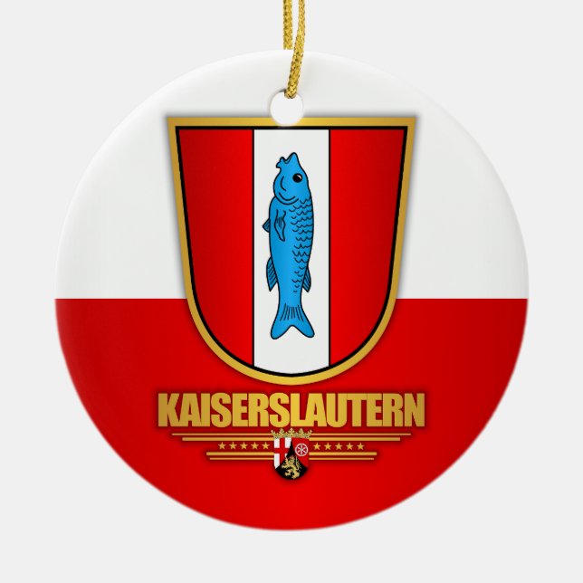 Kaiserslautern Ceramic Ornament (Front)