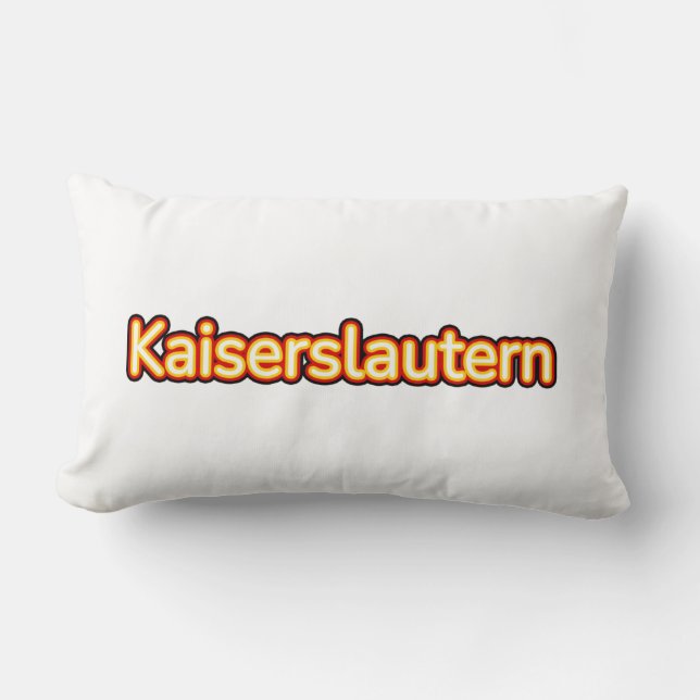 Kaiserslautern Deutschland-Germany Lumbar Pillow (Front)