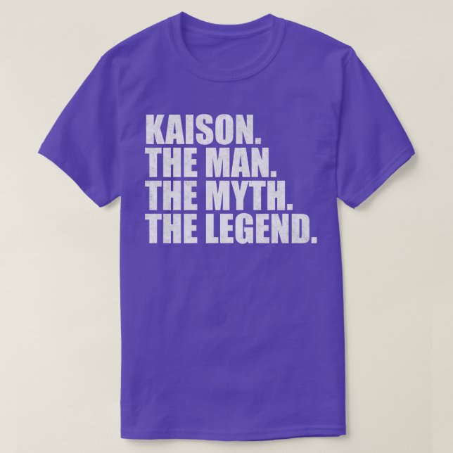 KaisonKaison Name Kaison given name T-Shirt (Design Front)