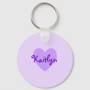 Kaitlyn in Purple Keychain