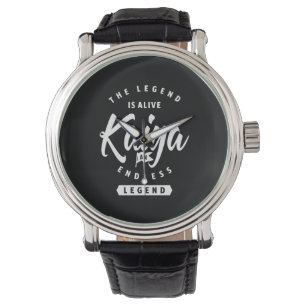Kaiya Personalized Name Birthday Gift Watch