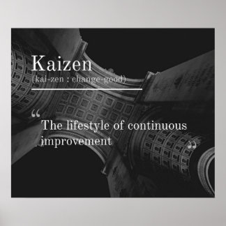 Kaizen (Continuous Improvement) Poster