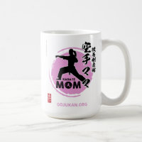 Kaizen Gojukan Karate Mom Coffee Mug (Pink)