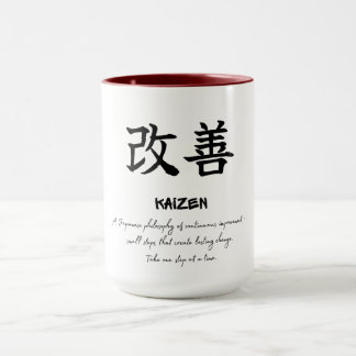 Kaizen Japanese Philosophy Growth Mindset Coffee Mug