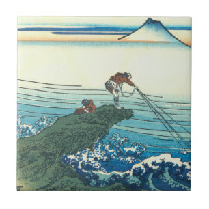 Kajikazawa in Kai Province Tile