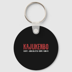Kajukenbo Karate Judo Jiu Jitsu Kenpo Kung Fu Keychain