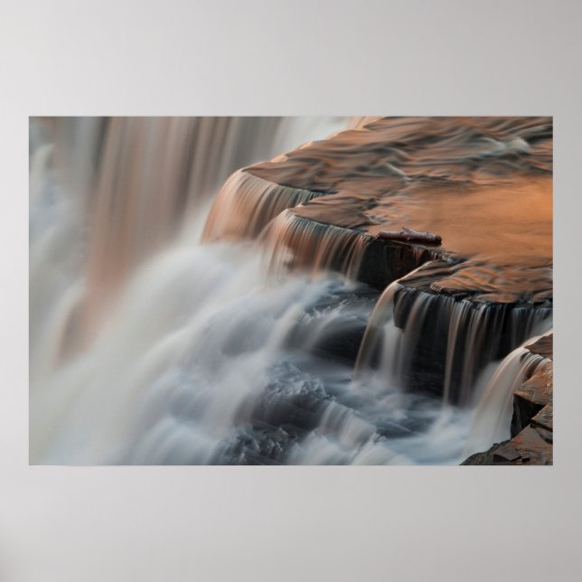 Kakabeka Falls Close Up Poster (Front)