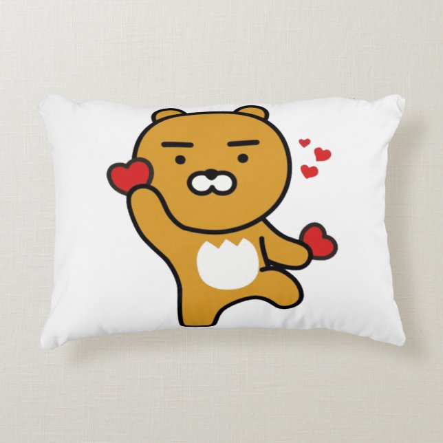 Kakao Friends Ryan Accent Pillow (Front)