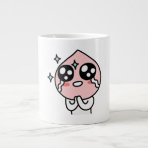 KakaoTalk Friends Apeach (Happy in Tears) Large Coffee Mug