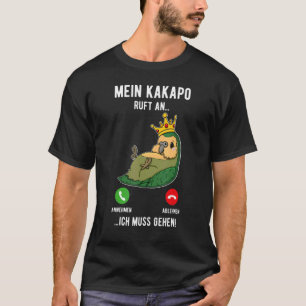Kakapo Birds Biologist Birdwatchig Ornithologist 3 T-Shirt