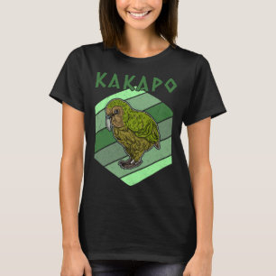 Kakapo birds biologist birdwatchig ornithologist T-Shirt