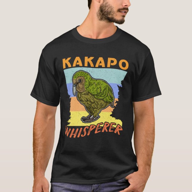 Kakapo birds biologist birdwatchig ornithologist   T-Shirt (Front)