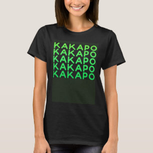 Kakapo birds biologist birdwatchig ornithologist T-Shirt