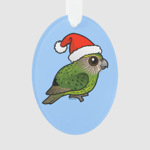 Kakapo Claus Ornament