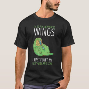 Kakapo I Don t Need Wings New Zealand Kakapo Parro T-Shirt