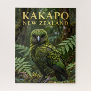 🦜 Kakapo New Zealand Native Bird Jigsaw Puzzle