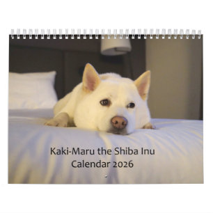 Kaki-Maru the Shiba Inu Calendar 2026