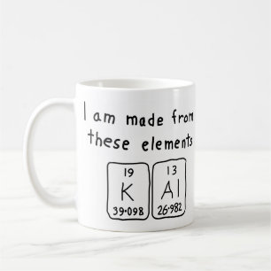 Kal periodic table name mug