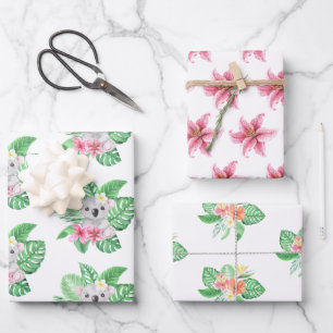 Kala Kids Wrapper Papier à plat Jeu de 3