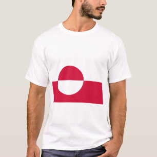 Kalaallit Nunaat - Grønland - Greenland Flag T-Shirt