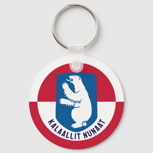 Kalaallit Nunaat  Keychain (Front)