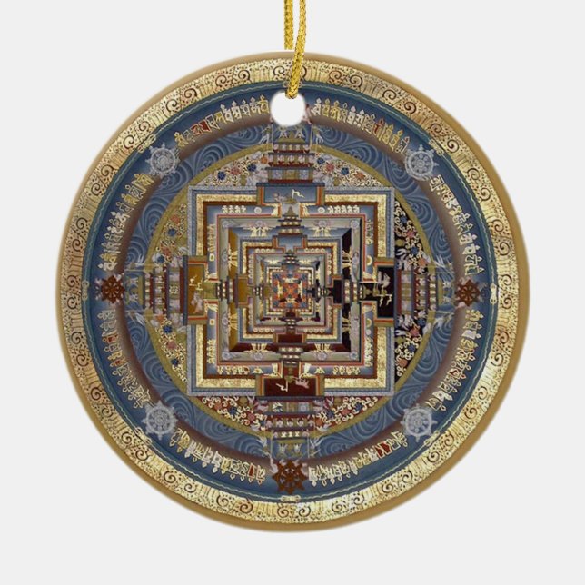 Kalachakra Mandala B Ornament (Front)